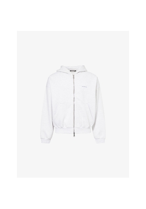 Mens Cole Buxton Mini Logo Relaxed-Fit Cotton-Jersey Hoodie