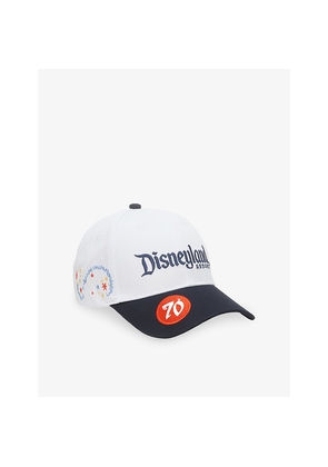 The Disney Store At Selfridges Skinnydip x Disney Disneyland Embroidered Cotton Baseball Cap