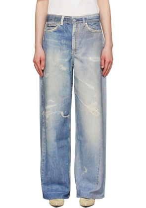 OUR LEGACY Blue Full Cut Jeans