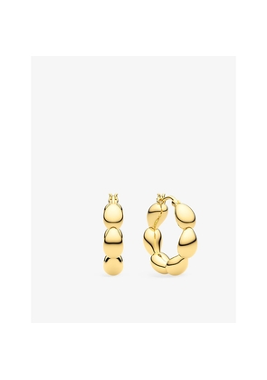Womens Sif Jakobs Goccia Cerchietto Piccolo 18ct Yellow Gold-Plated Sterling-Silver Hoop Earrings