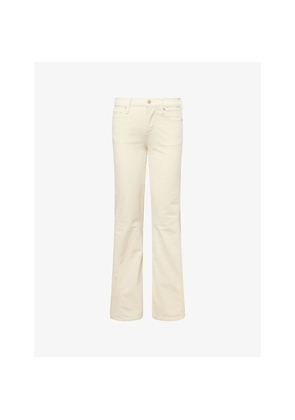 Womens 7 For All Mankind Twist Dojo Tailorless Stretch-Denim Jeans