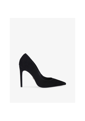 Womens Carvela Eterno Heeled Suede Courts