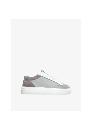 Mens Cleens Luxor Suede and Mesh Trainers