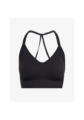 Womens Bo+Tee Define Luxe Multiway V-Neck Sports Bra