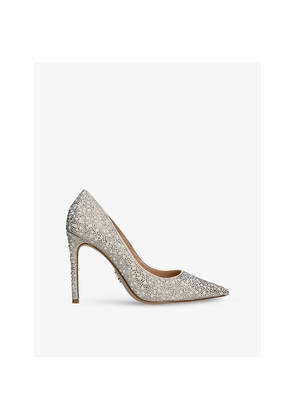 Womens Steve Madden Thrive Heeled Woven Courts