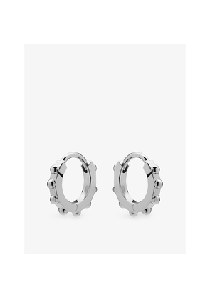 Womens Shaun Leane Spur Mini Sterling-Silver Hoop Earrings