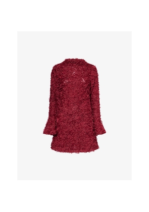 Womens Amy Lynn Delphine Woven Mini Dress