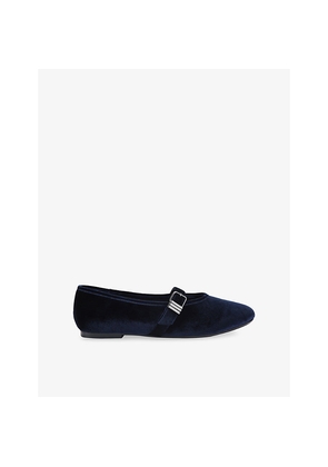Womens KG Kurt Geiger Neve Woven Ballet Flats