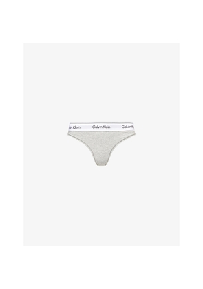 Womens Calvin Klein Icon Modal Cotton-Blend Thong