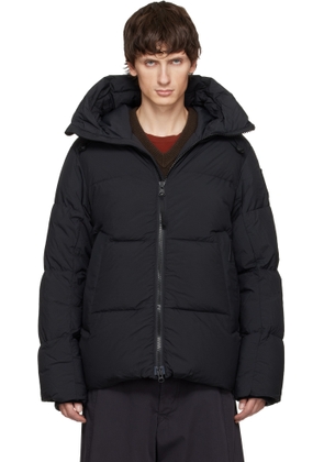 Canada Goose Black 'Black Label' Crofton Puffer EnduraLuxe Down Jacket