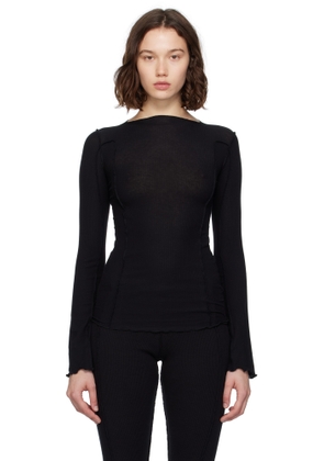 Baserange Black Omato Long Sleeve T-shirt