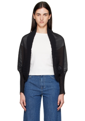 Max Mara Black Vesuvio Cardigan