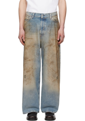 Acne Studios Blue Super Baggy Fit 2023 Jeans