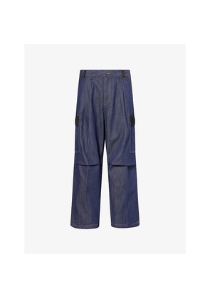 Mens Carhartt WIP x Nicholas Daley Cargo Denim Trousers