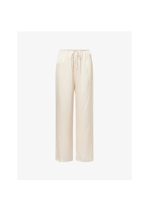 Womens Dissh Percy Wide-Leg Silk Trousers