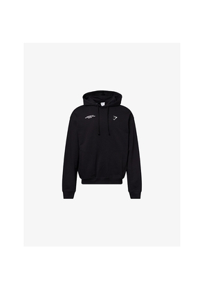 Mens Gymshark Conditioning Club Logo-Print Cotton-Blend Hoodie