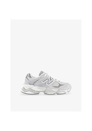 Mens New Balance 9060 Suede and Mesh Trainers