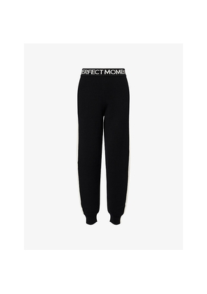 Womens Perfect Moment La Tour Relaxed-Fit Stretch-Wool Blend Jogging Bottoms