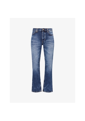 Mens Neuw Ray Straight-Leg  Saturnalia Denim Jeans