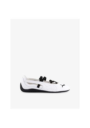 Womens Puma Speedcat Ballet Leather Low-Top Trainers