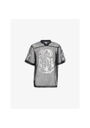 Mens Billionaire Boys Club Football Short-Sleeve Mesh T-Shirt