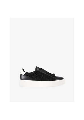 Mens Kurt Geiger London Albion Leather Trainers