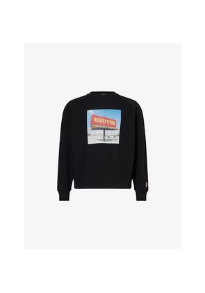 Mens Icecream Billboard Graphic Cotton-Jersey Sweatshirt