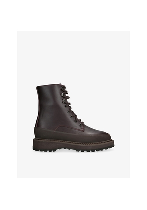 Womens Le Monde Beryl Dolomite Lace-Up Leather Boots