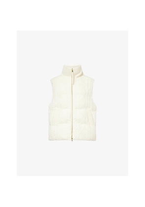 Womens Varley Irina Padded Knitted Gilet