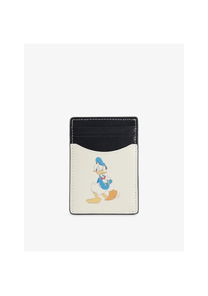 Mens Duke & Dexter Duke + Deter x Disney Donald Duck Leather Card Holder