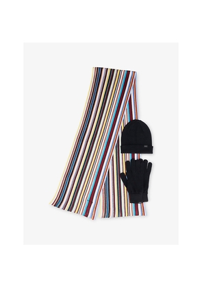 Mens Paul Smith Branded Two-Piece Wool Gift Set