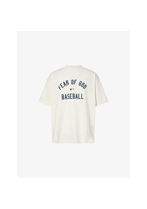 Mens Fear Of God Essentials Fog x Essentials x mlb 90's Fit 90's Fit Crewneck Cotton-Jersey T-Shirt