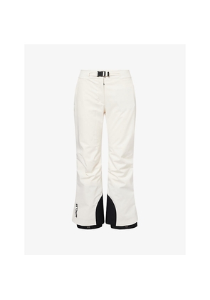 Womens Moncler Grenoble Padded Straight-Leg Stretch-Woven Ski Trousers