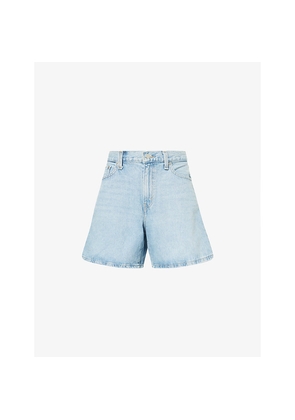 Womens Levis High-Rise Baggy Denim Shorts