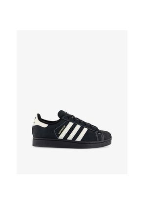 Womens Adidas Superstar II Leather Trainers
