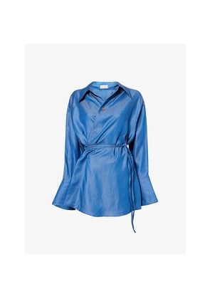 Womens Palmer Harding Drift Long-Sleeves Woven  Shirt