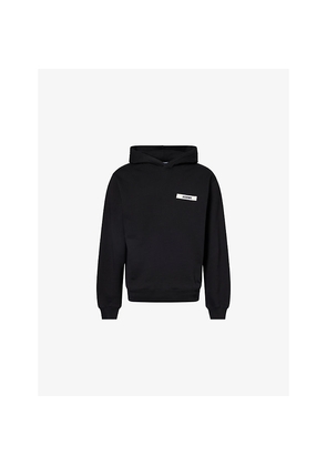 Mens Jacquemus Le Hoodie Logo-Tab Cotton Hoodie