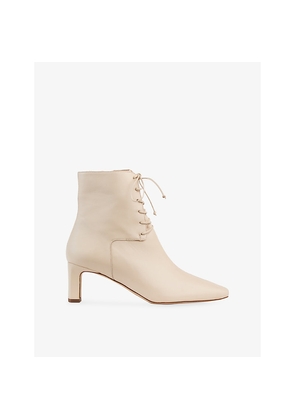 Womens LK Bennett Betty Suede Heeled Boots