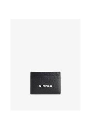 Mens Balenciaga Cash Leather Card Holder