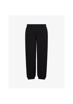 Mens Burberry Ronnie Check-Contrast Cotton Jogging Bottoms