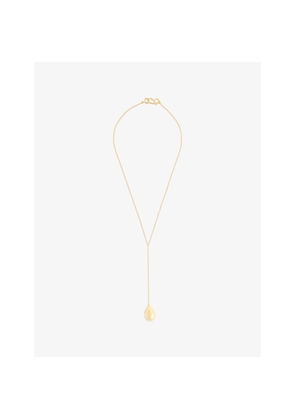 Womens Plow Drop Sterling-Silver Pendant Necklace