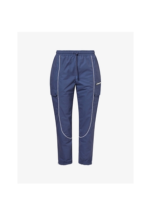 Mens Trapstar Hyperdrive Tapered-Leg Shell Jogging Bottoms