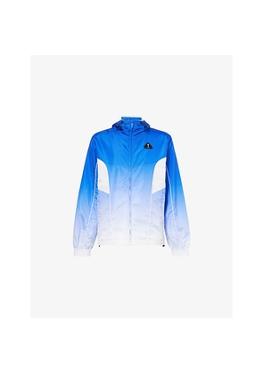 Mens Trapstar Silicone Badge Hooded Woven Windbreaker