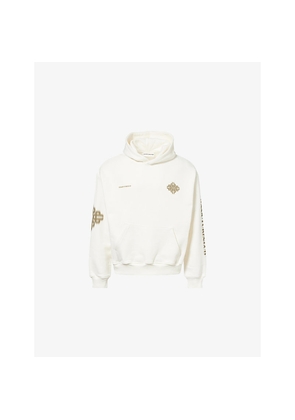 Mens The Couture Club Motion Blurred-Emblem Cotton-Jersey Hoodie