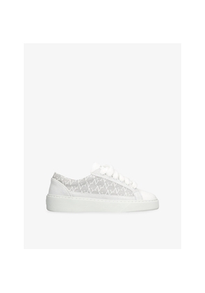 Mens Numeris Signet Canvas Trainers