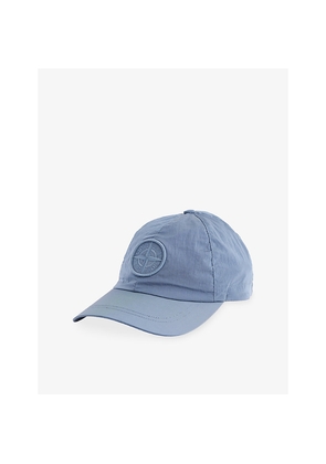 Mens Stone Island Logo-Patch Woven Baseball Cap