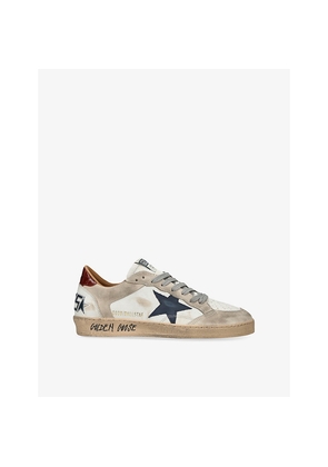 Mens Golden Goose Men's Ball Star Suede Trainers
