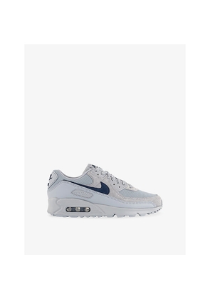 Mens Nike Air Max 90 Leather and Mesh Trainers