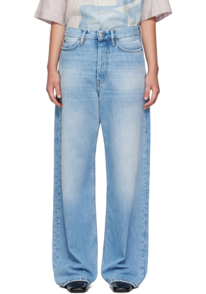 Acne Studios Blue Loose-Fit 1981 Jeans