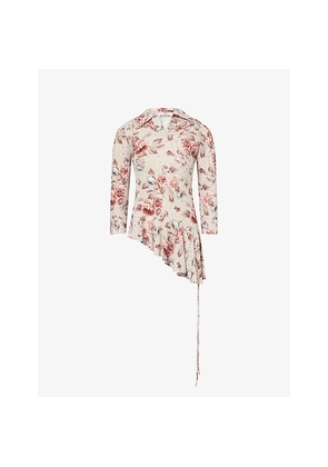Womens Acne Studios Tanola Floral Woven Shirt
